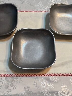 Wilton Armetale Metal Made In USA 7.5" Set Of Three Boston Bowls NWT